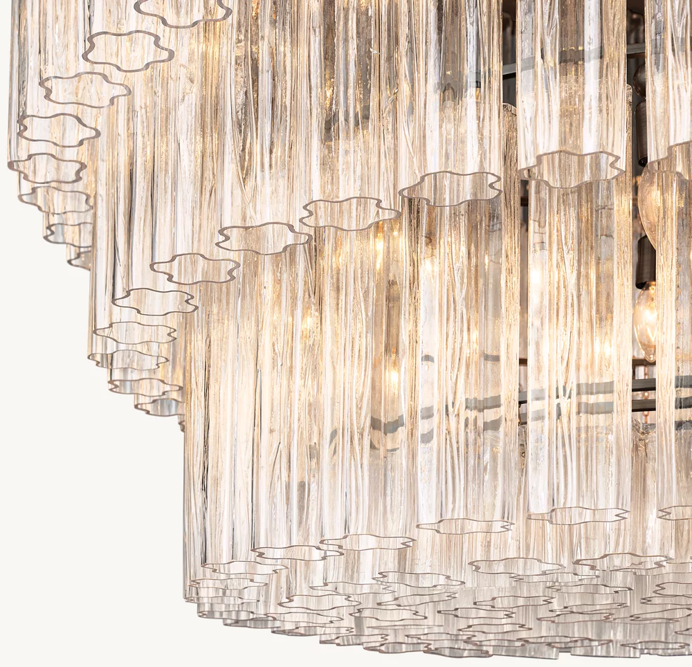 CIELO THREE-TIER ROUND CHANDELIER 48