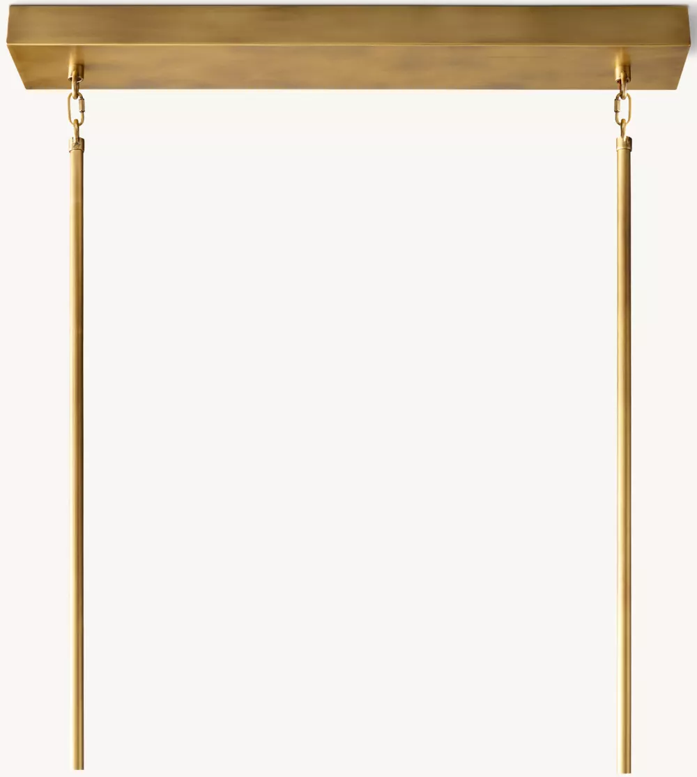 ARCACHON LED RECTANGULAR CHANDELIER 54