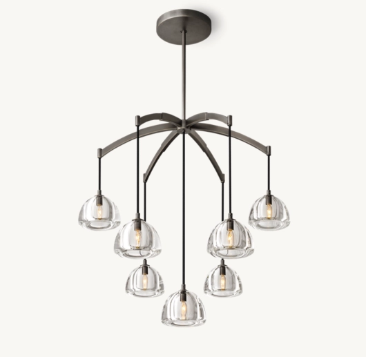 HEMISPHERE ROUND CHANDELIER 36