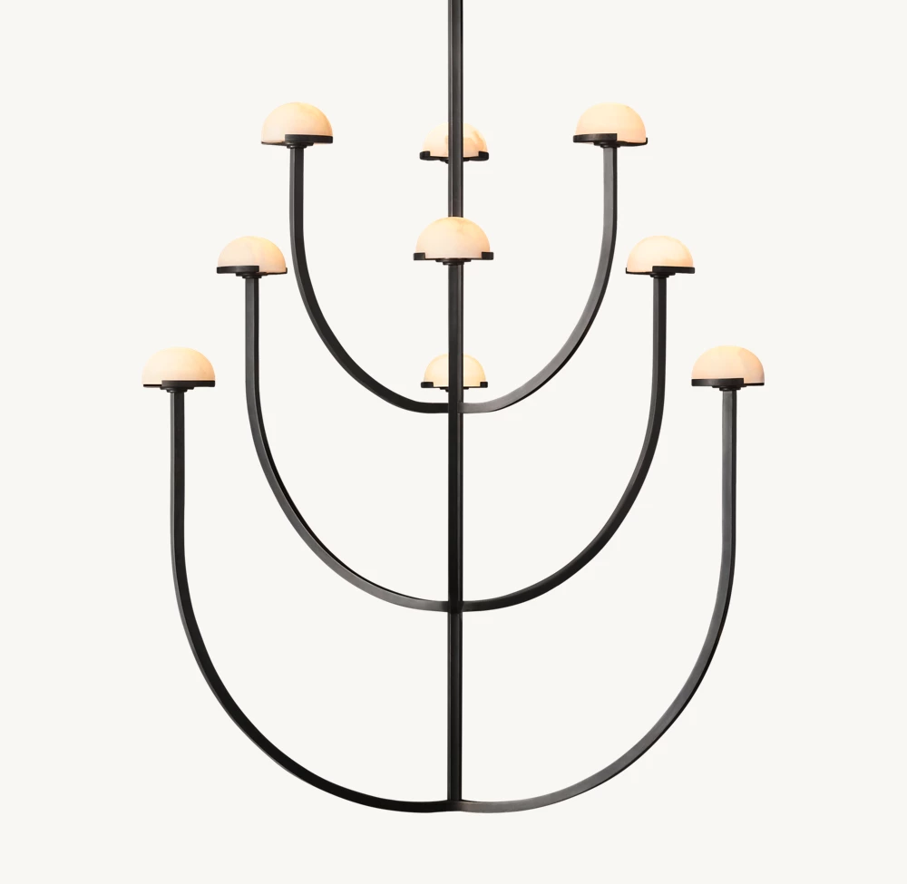 PEDRA ROUND CHANDELIER 40