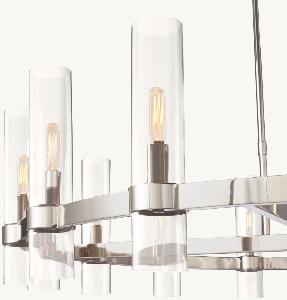 RAVELLE ROUND CHANDELIER 48