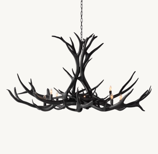 NATURAL ANTLER CHANDELIER 60
