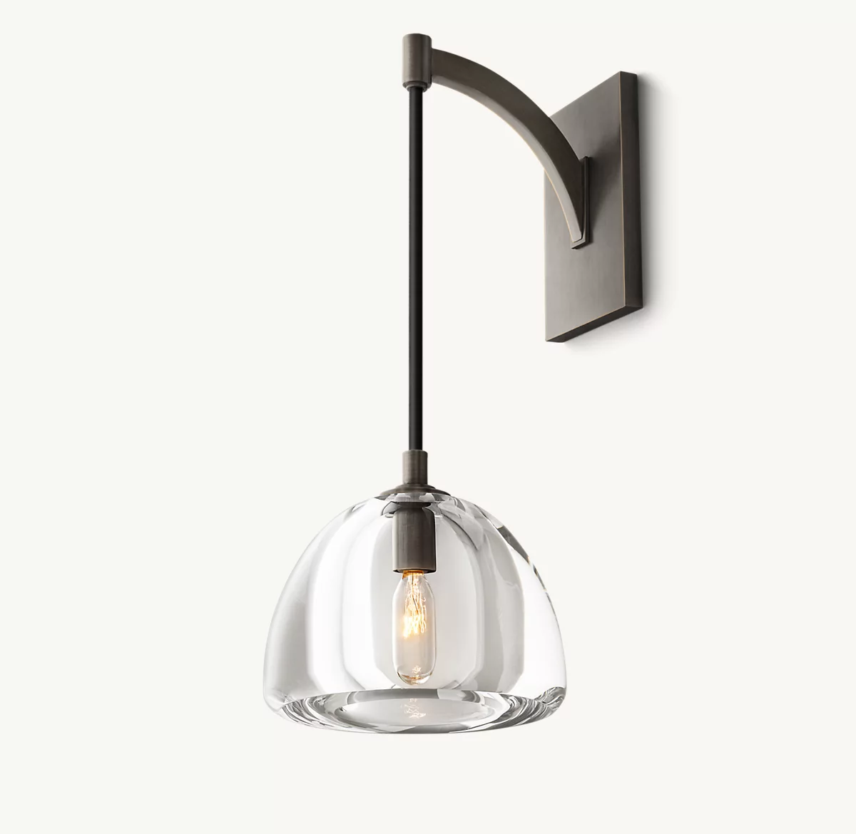 HEMISPHERE SCONCE - Bronze