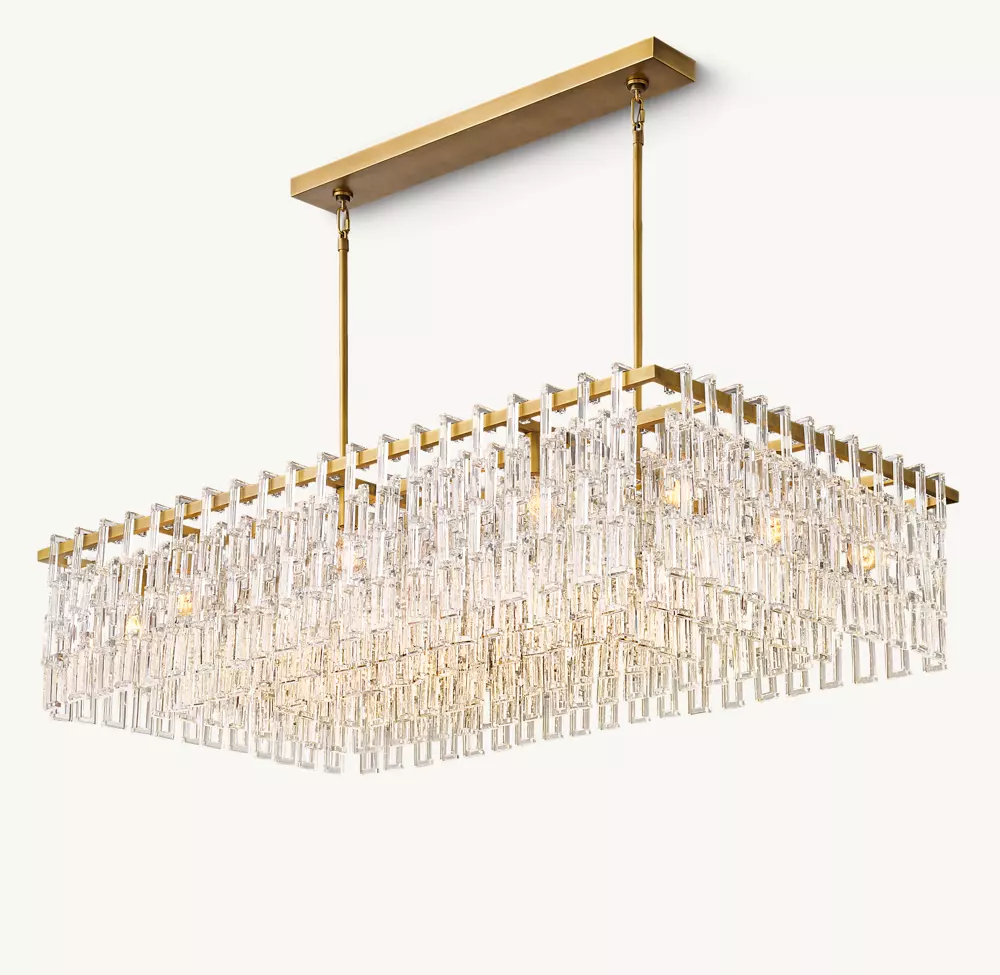 MARIGNAN RECTANGULAR CHANDELIER 60