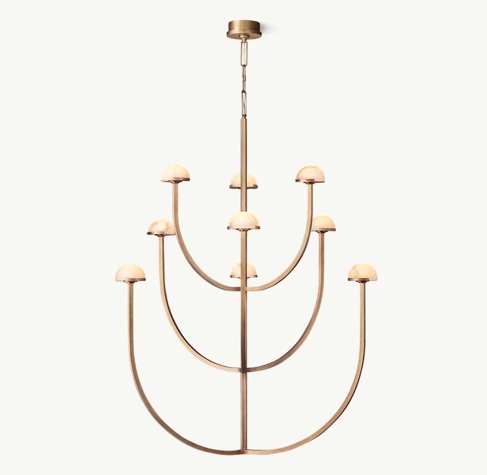 PEDRA ROUND CHANDELIER 40