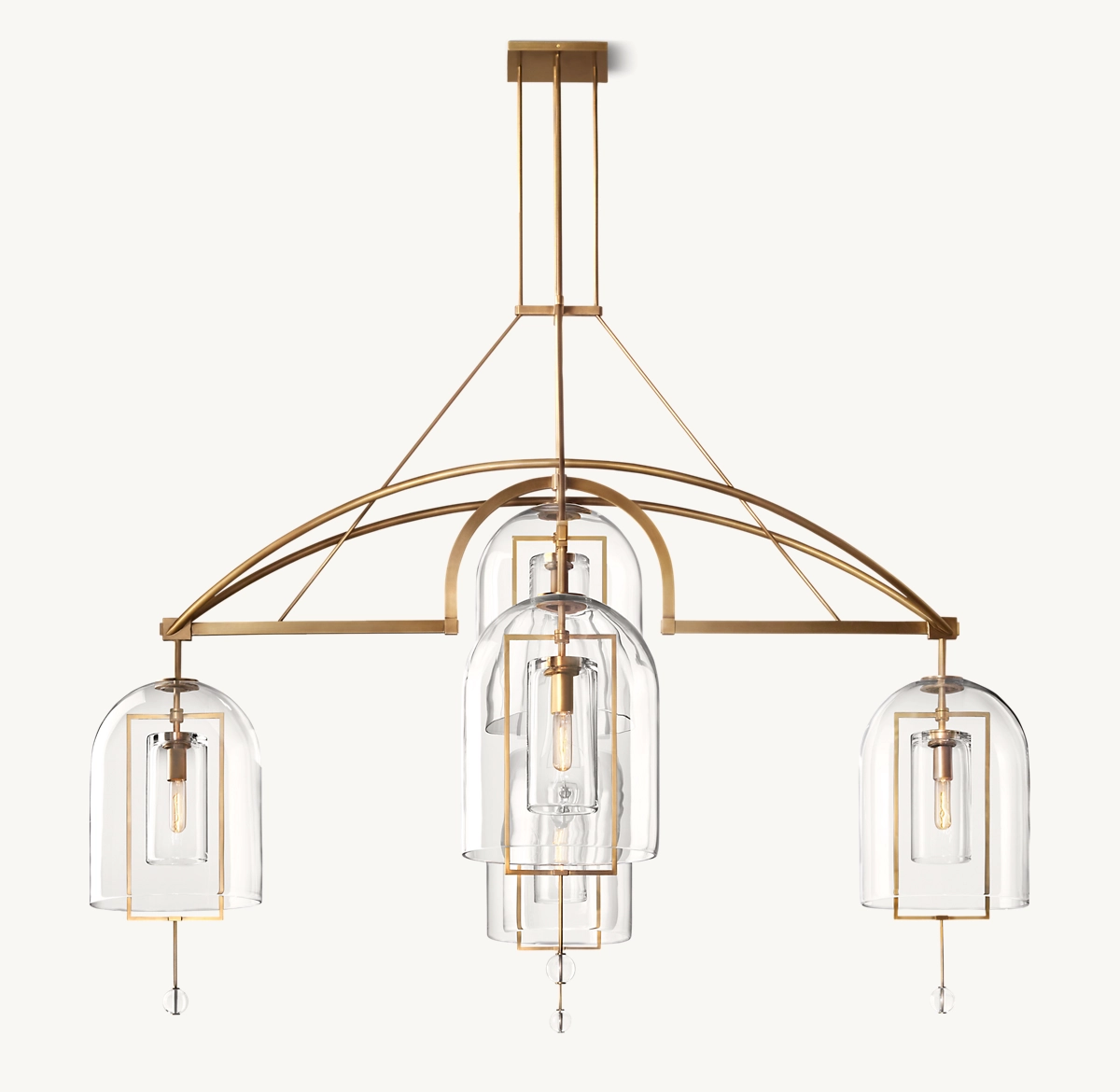 FULCRUM ROUND GRAND CHANDELIER 73