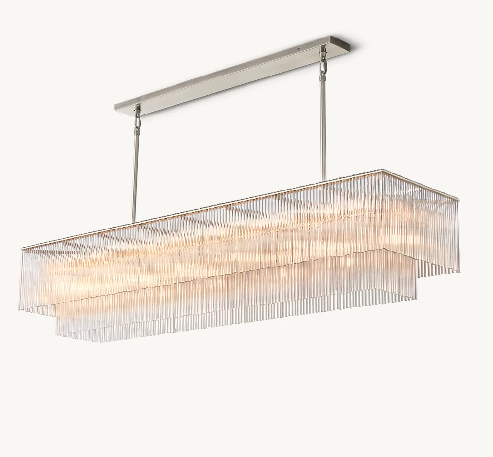 AMADEO RECTANGULAR CHANDELIER 72