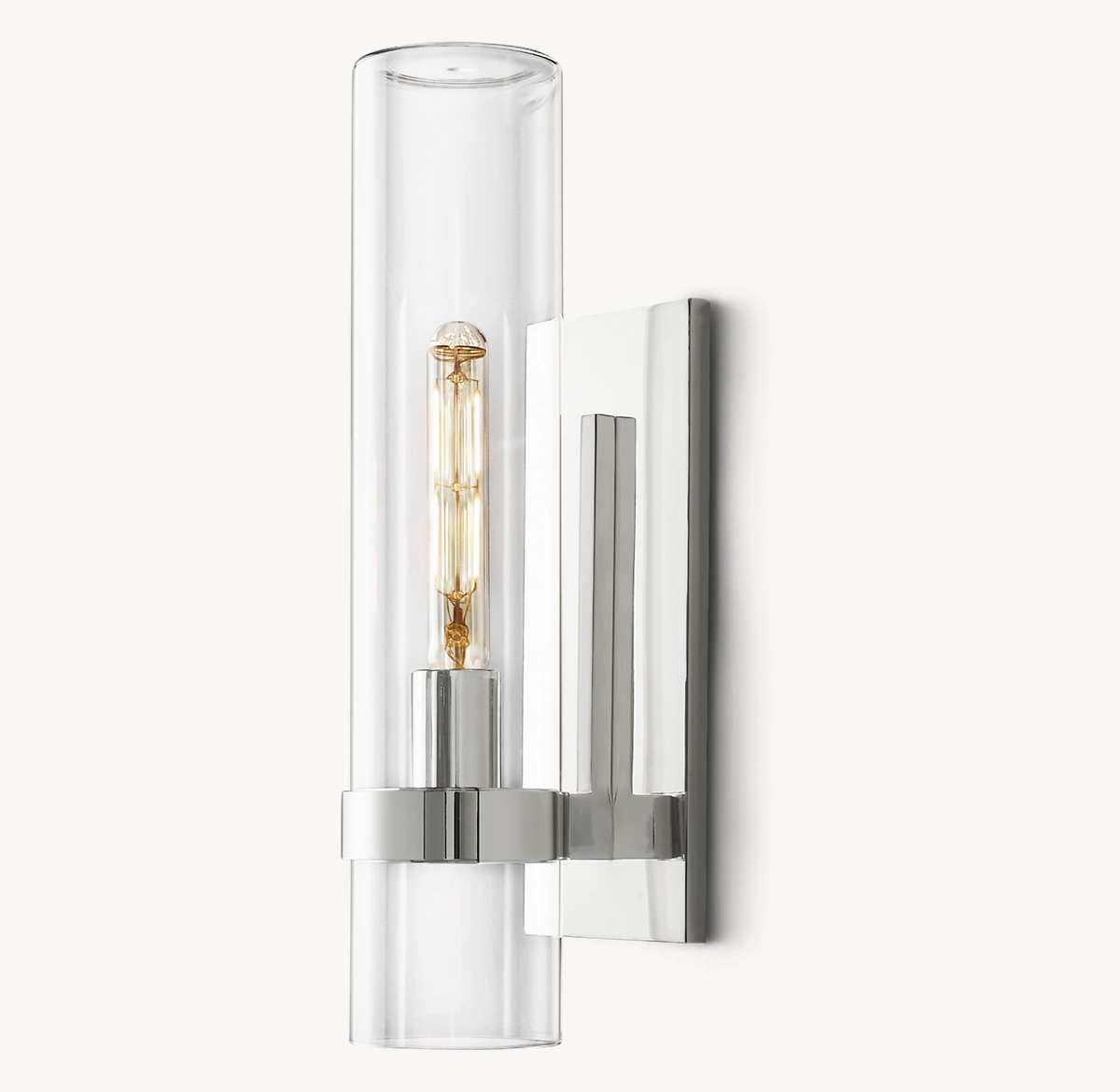 RAVELLE GRAND SCONCE - Polished Chrome