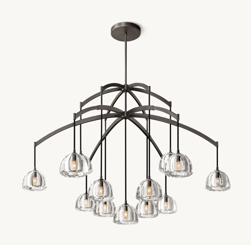 HEMISPHERE ROUND CHANDELIER 60