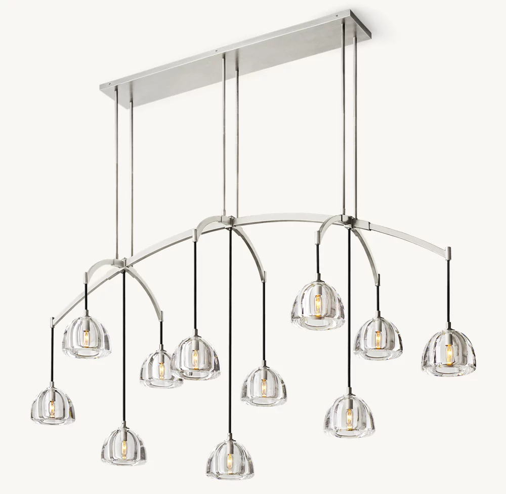 HEMISPHERE LINEAR CHANDELIER 72
