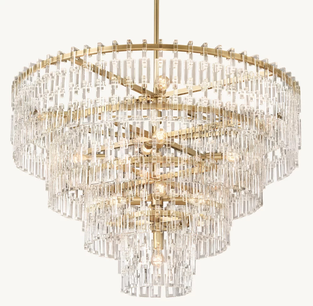 MARIGNAN TIERED ROUND CHANDELIER 48