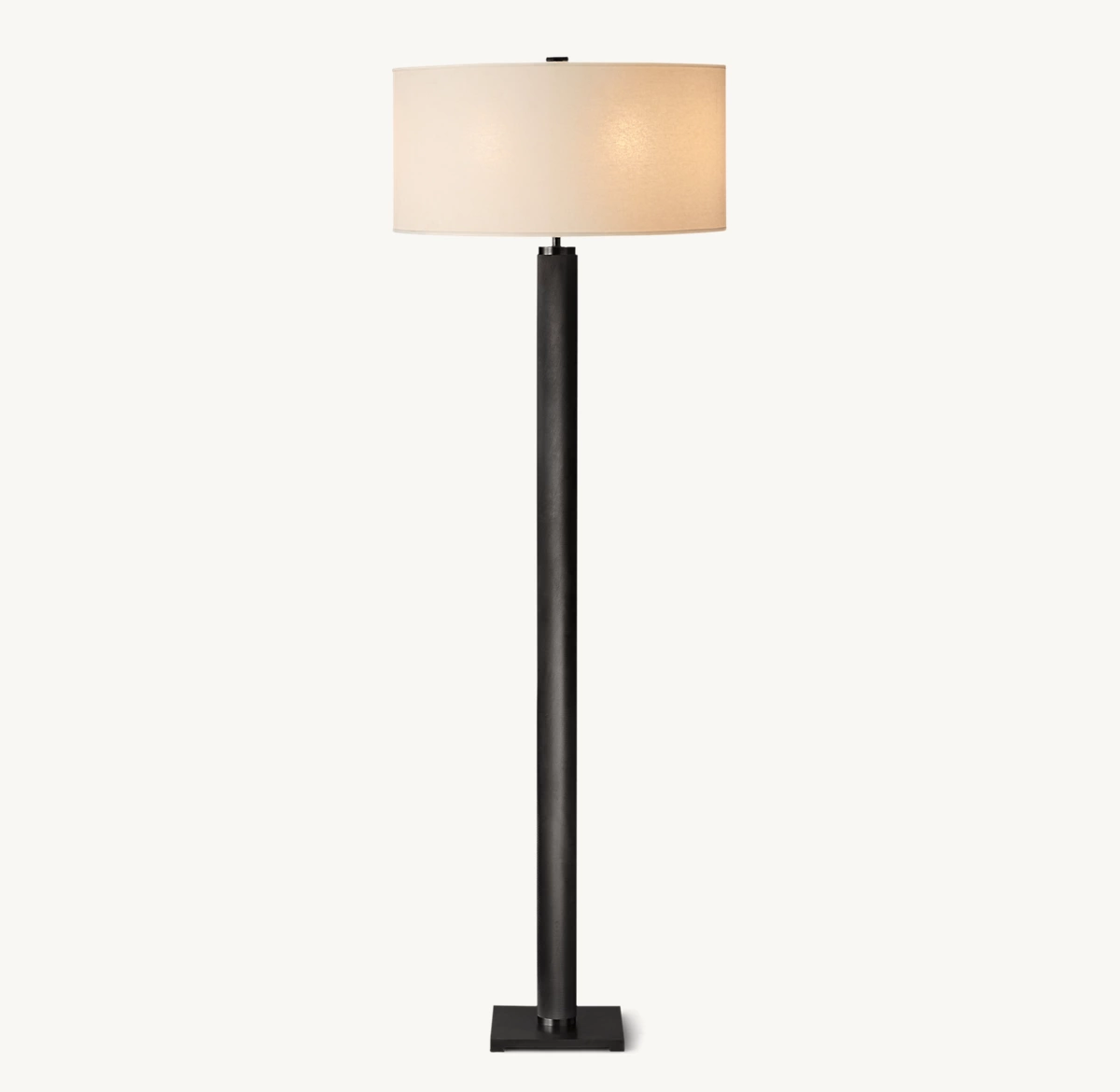 UTILITAIRE KNURLED FLOOR LAMP - Bronze