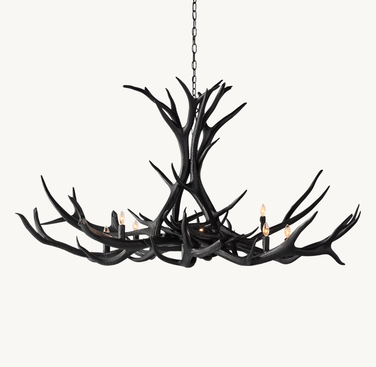 NATURAL ANTLER CHANDELIER 60