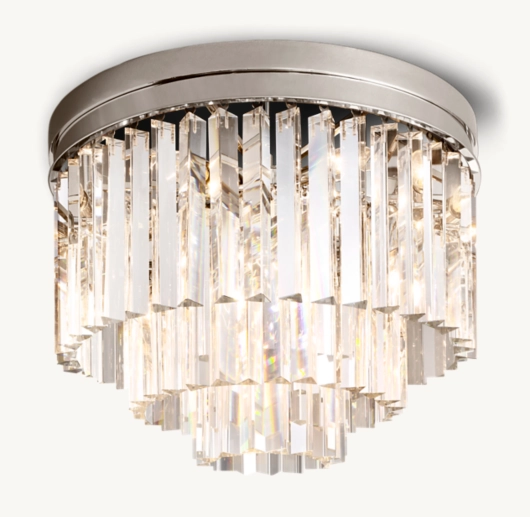 1920S ODEON FLUSHMOUNT 20