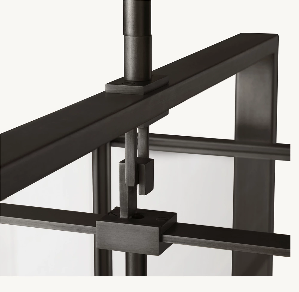 BECKMAN RECTANGULAR CHANDELIER 72