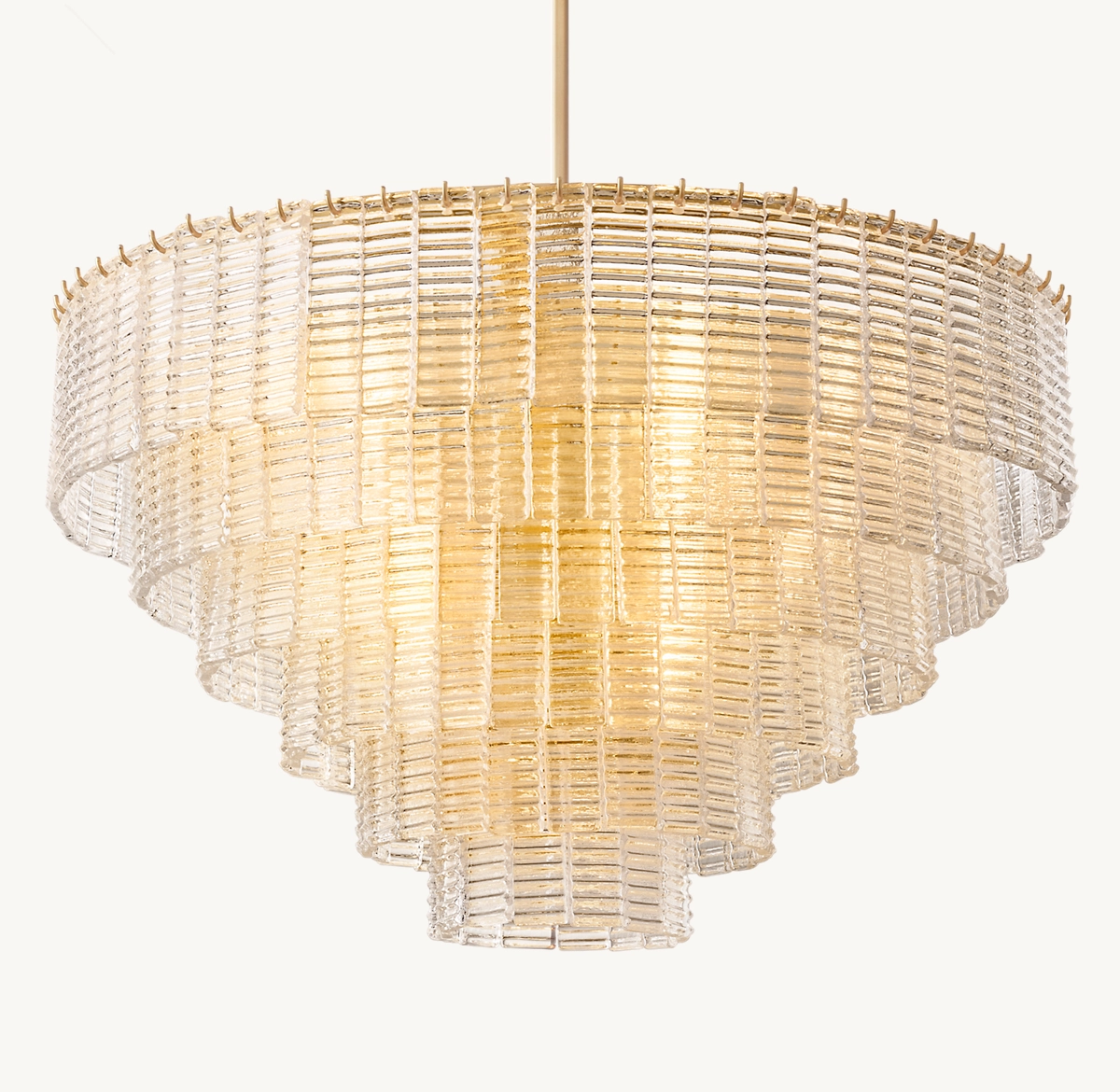 SIRENE CLEAR GLASS ROUND CHANDELIER 41