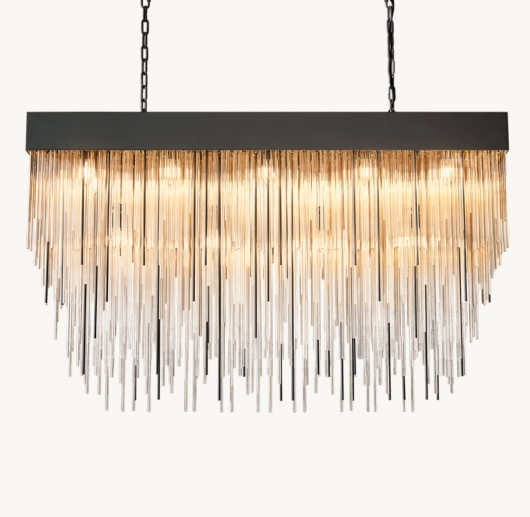 CASCADA RECTANGULAR CHANDELIER 54