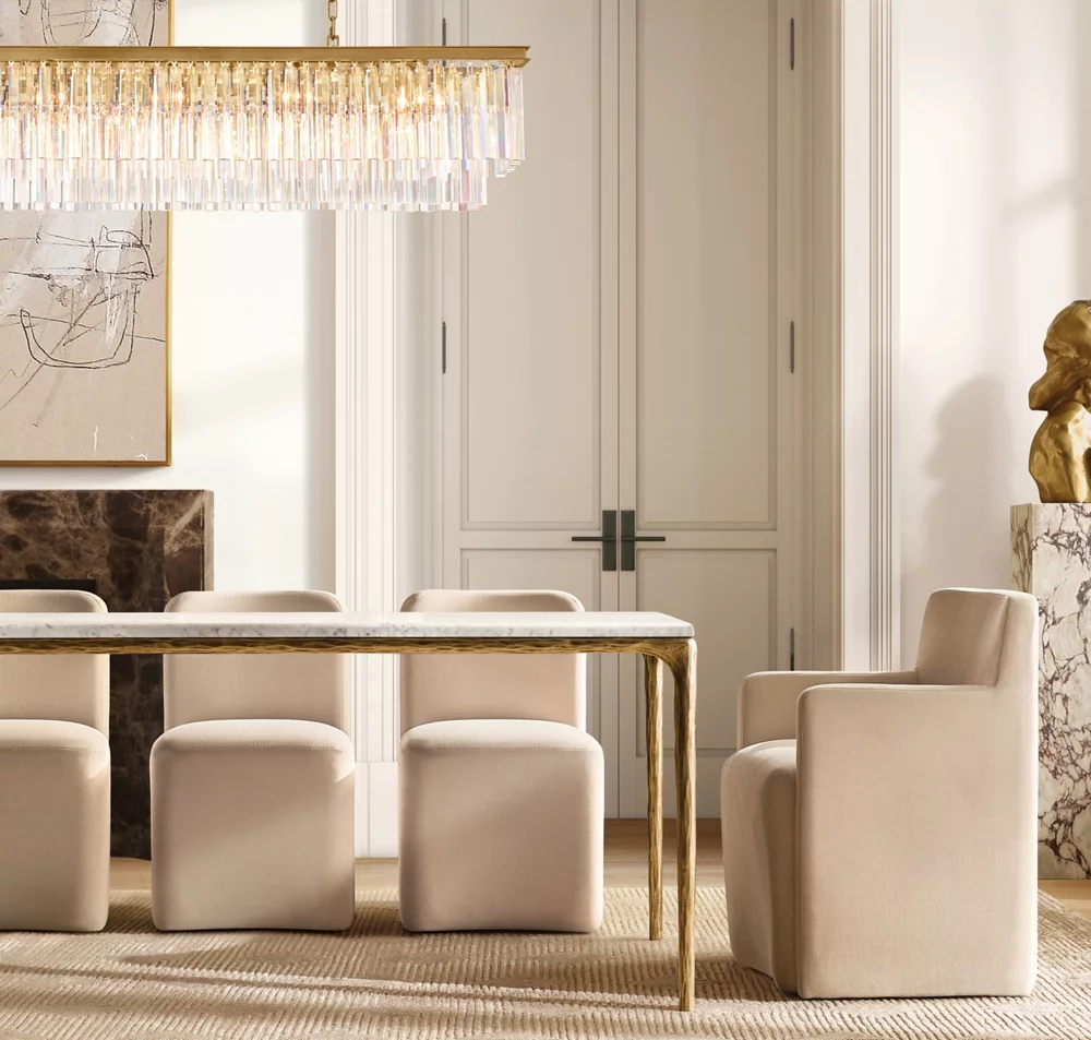 1920S ODEON RECTANGULAR CHANDELIER 59