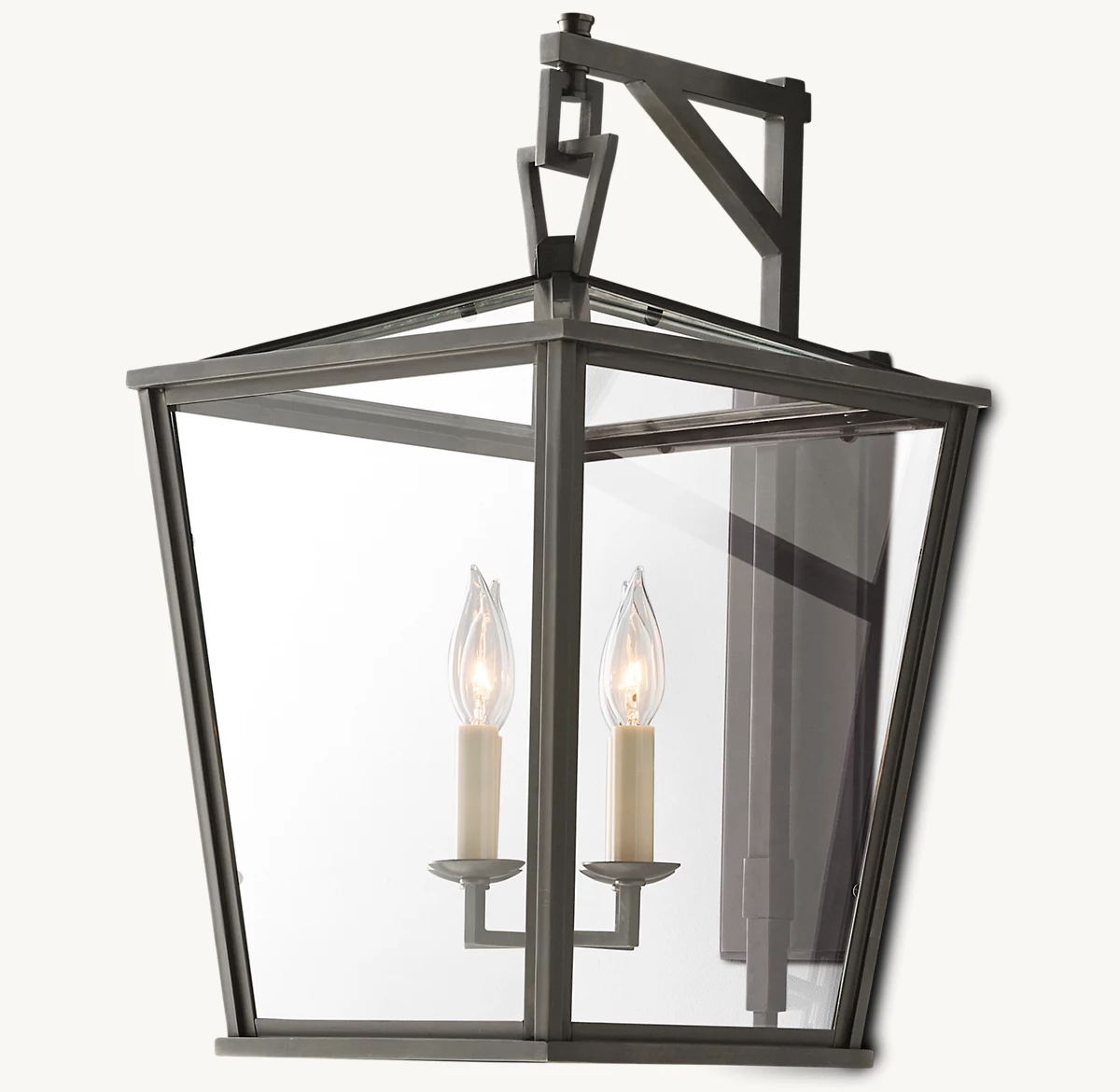 19TH C. ENGLISH OPENWORK OUTDOOR SCONCE 22