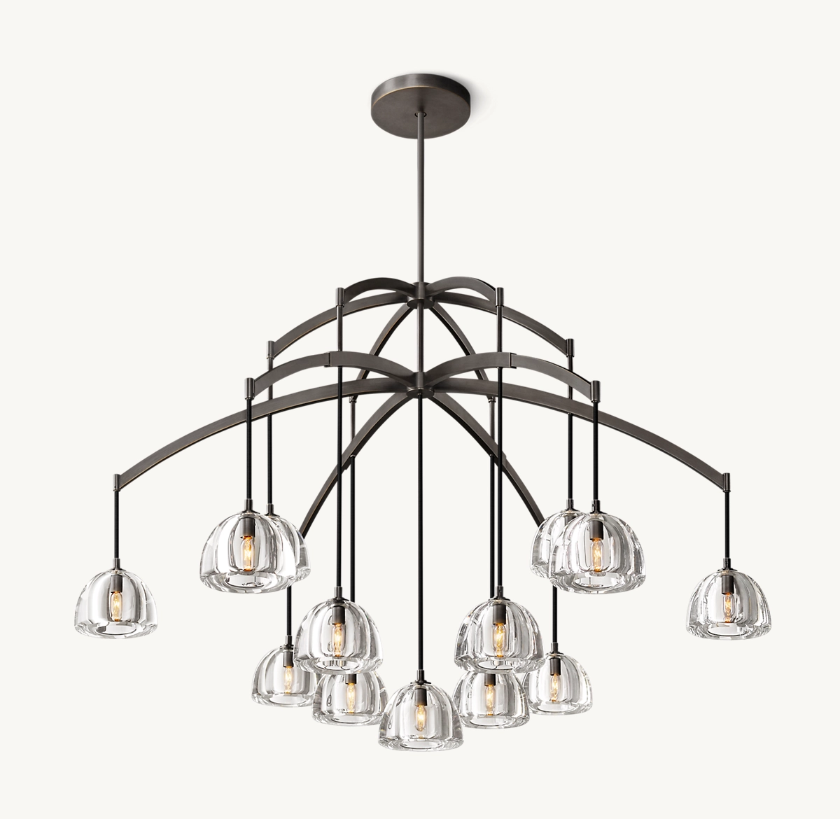 HEMISPHERE ROUND CHANDELIER 60