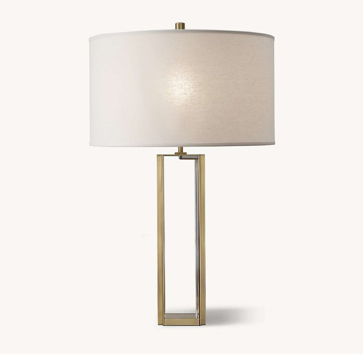 ROBESON TABLE LAMP - Lacquered Burnished Brass