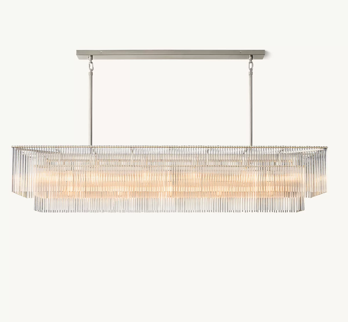 AMADEO RECTANGULAR CHANDELIER 72