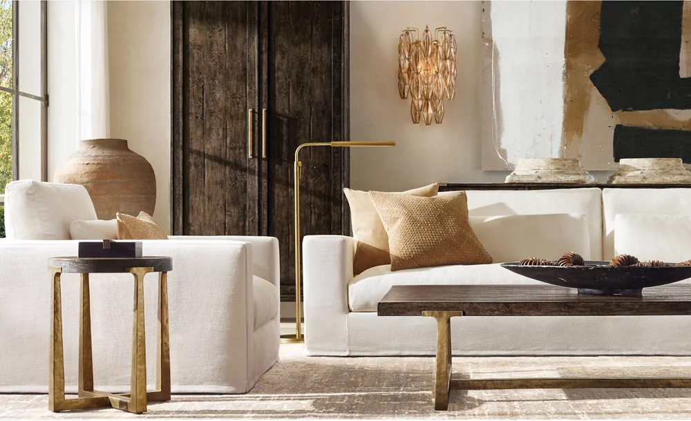 CHIARA SMOKE GLASS SCONCE - Image 1