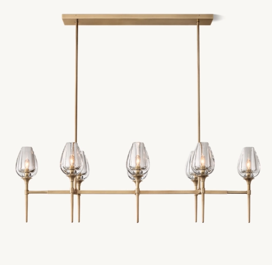 TULIP LINEAR CHANDELIER 52