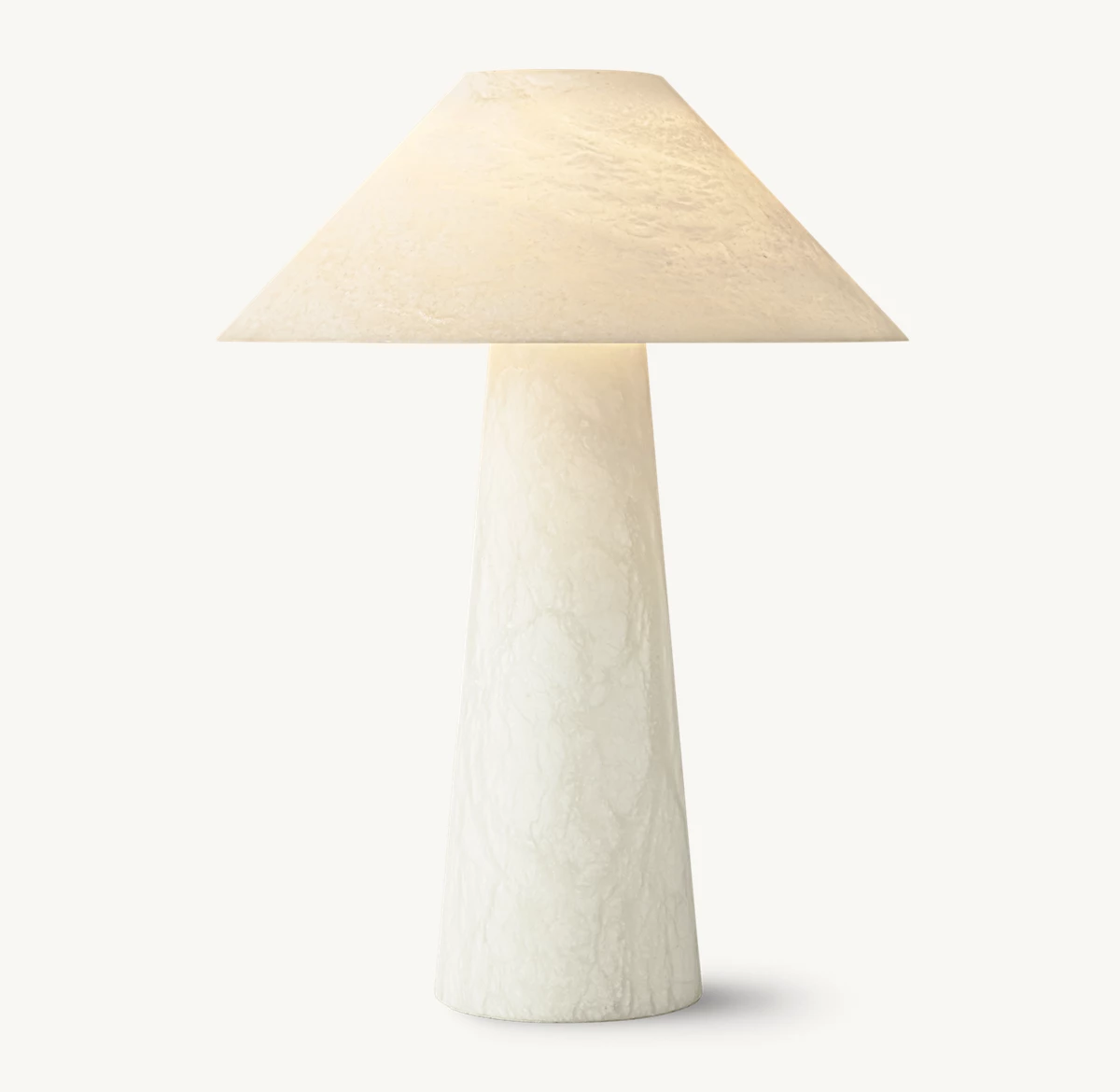 MYCENA STONE TABLE LAMP - Alabaster