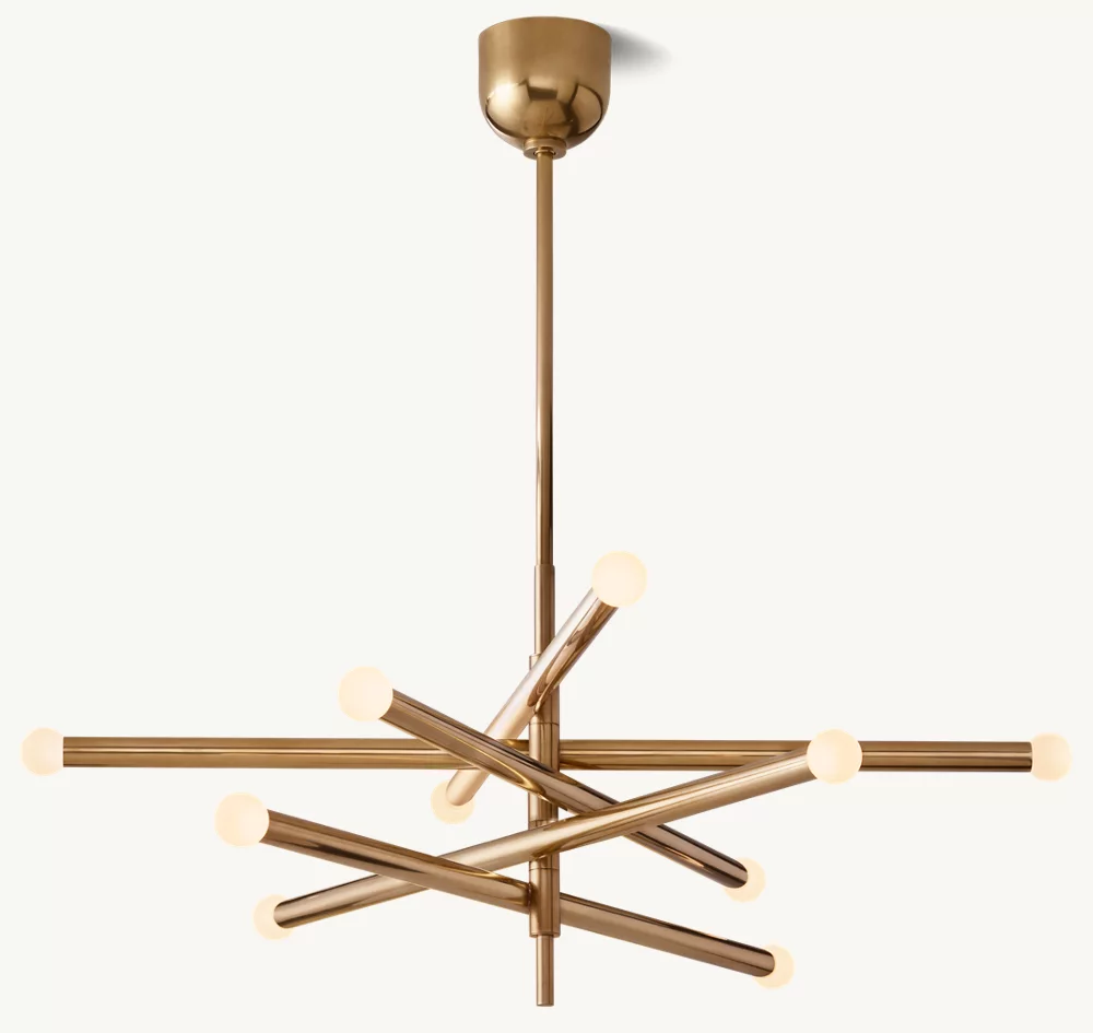 ROUSSEAU 10-LIGHT MOBILE ORB CHANDELIER - Image 3