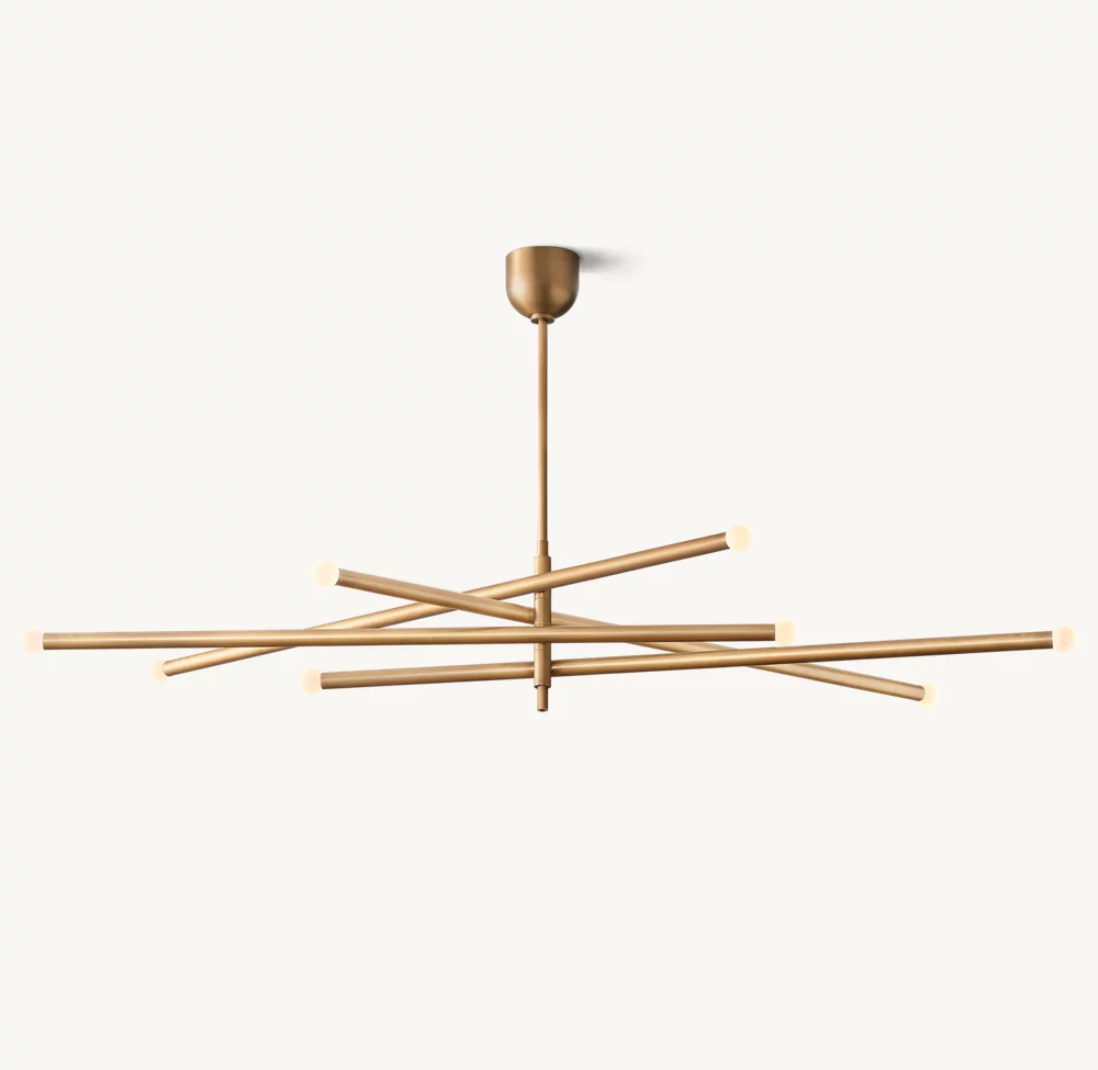 ROUSSEAU 8-LIGHT MOBILE ORB CHANDELIER - Image 1