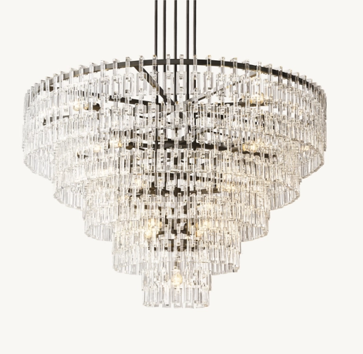 MARIGNAN TIERED ROUND CHANDELIER 60