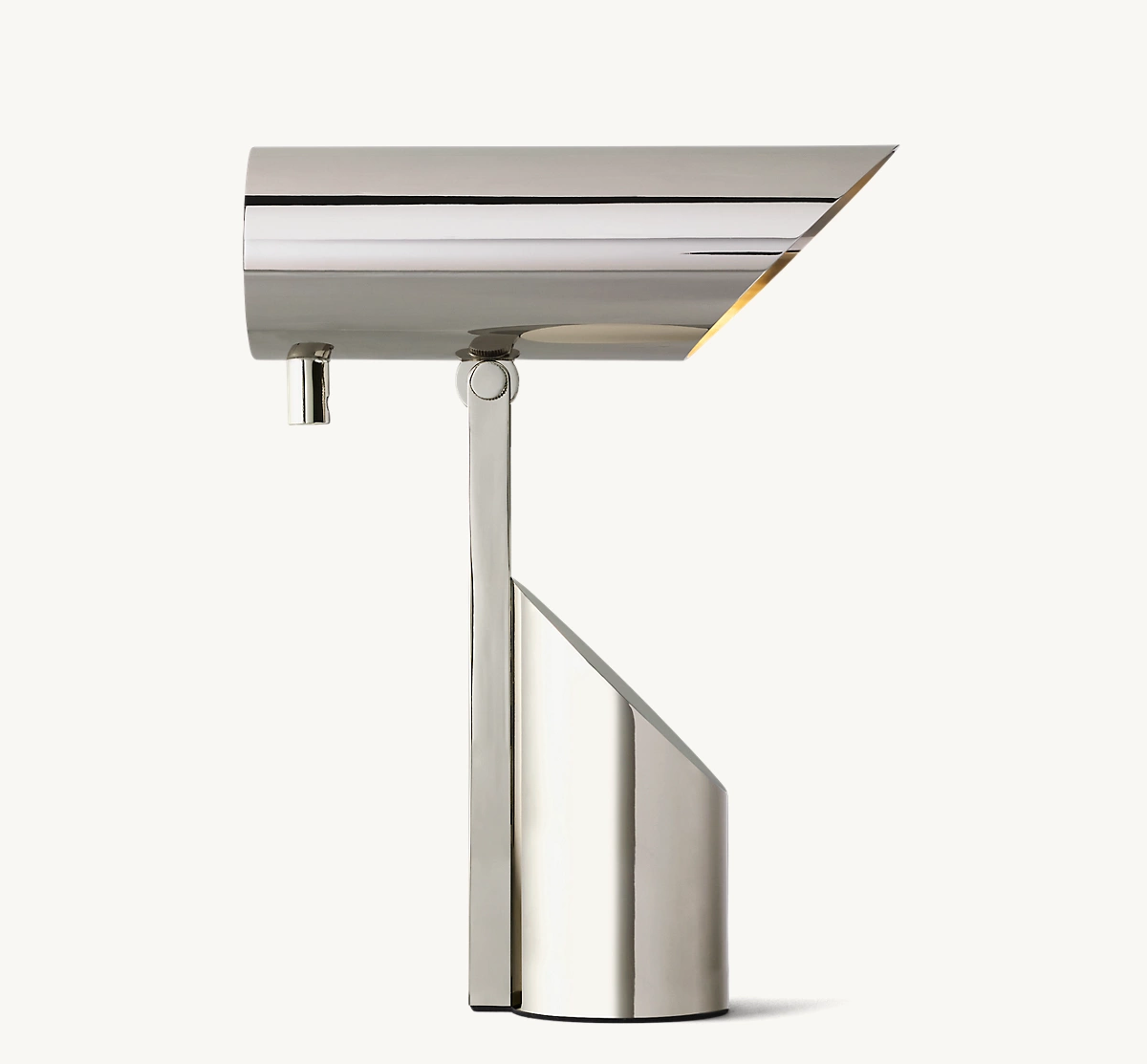CHAMPEAUX FOLDING SPOTLIGHT - Polished Nickel