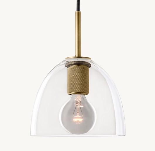 UTILITAIRE CLOCHE SHADE PENDANT