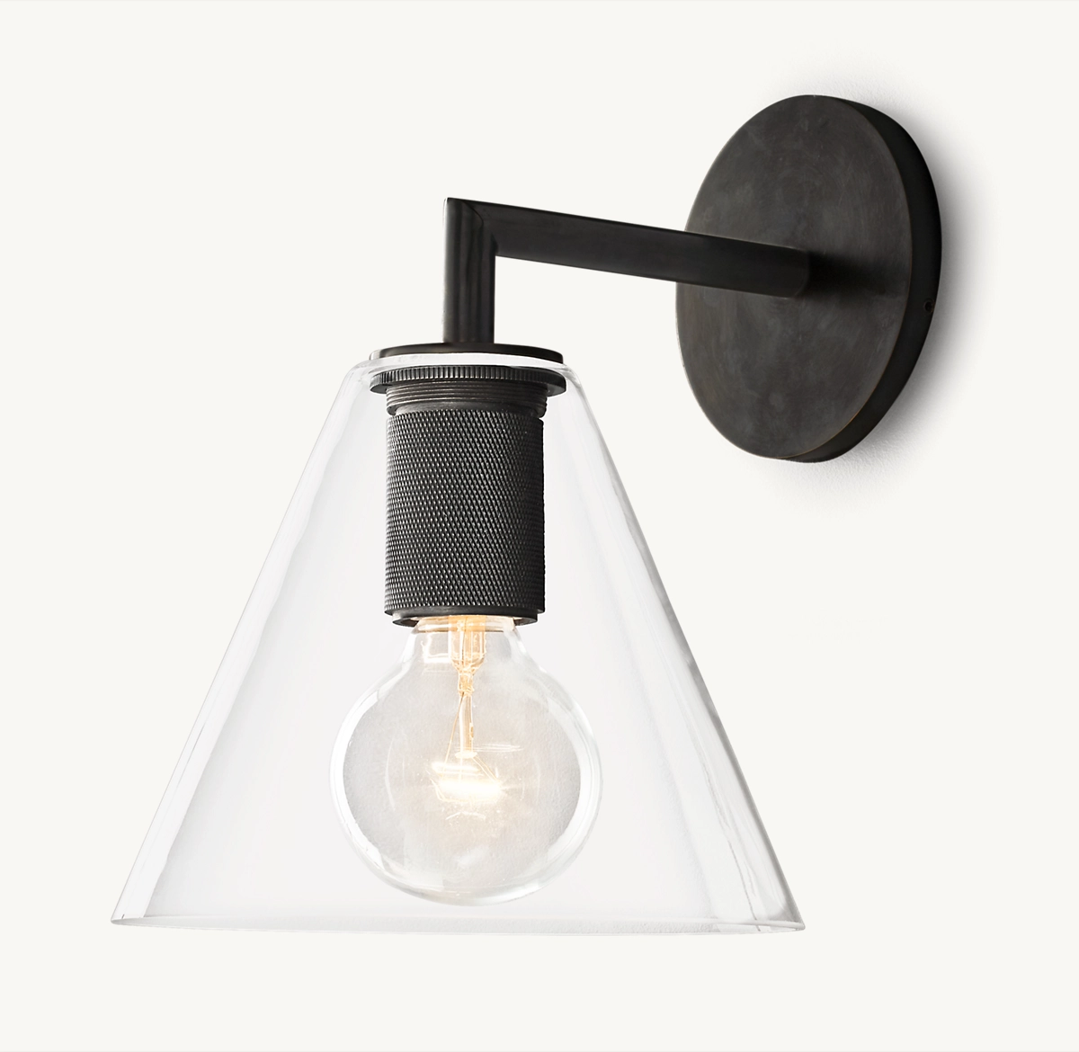 UTILITAIRE FUNNEL SHADE SCONCE - Bronze