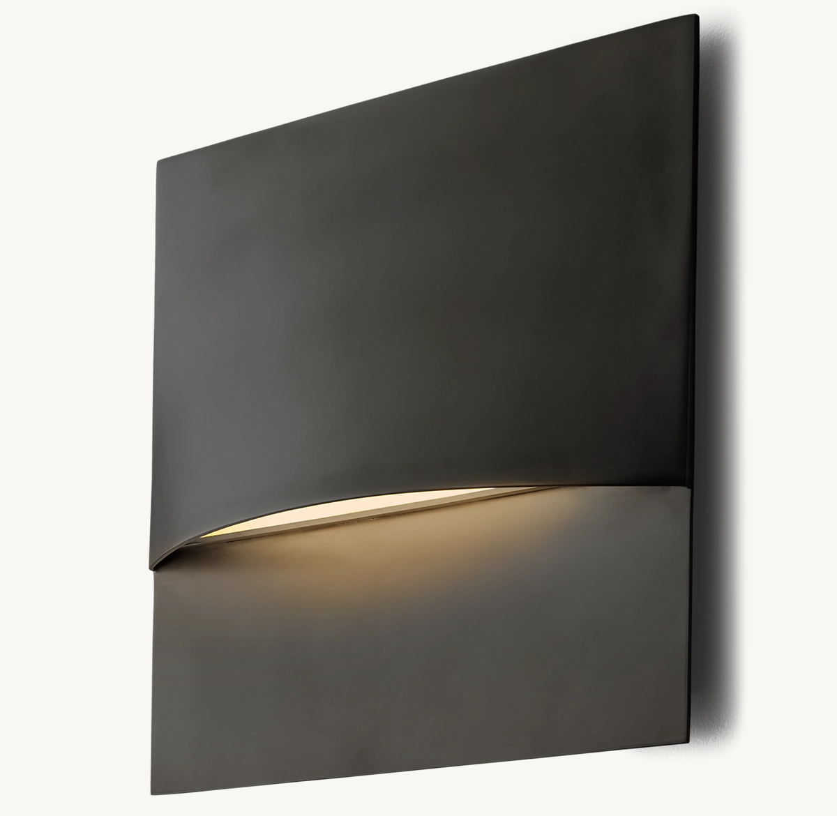 TAZA SQUARE SCONCE - Bronze