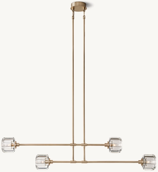 DEMARET MOBILE LINEAR CHANDELIER 54