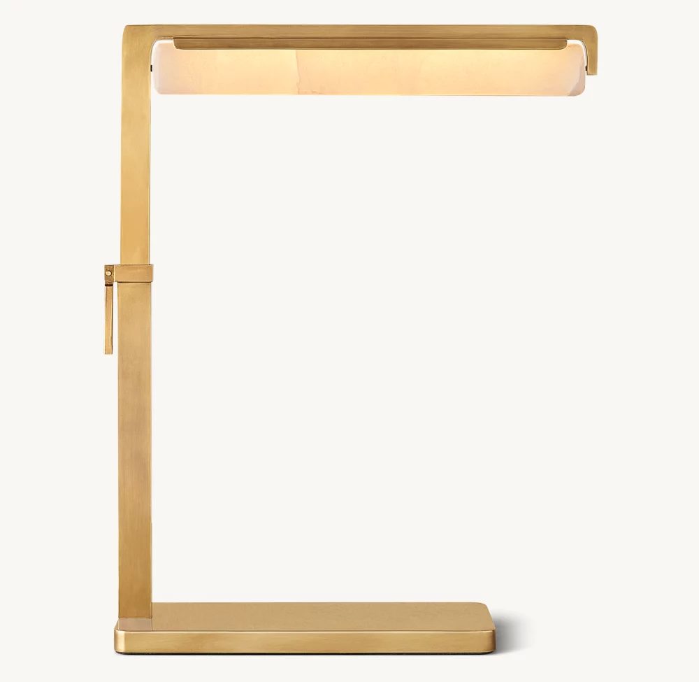 Audubon Alabaster Task Table Lamp - Image 4