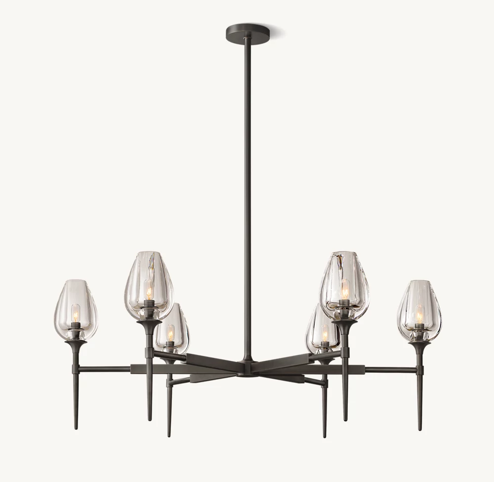 TULIP ROUND CHANDELIER 42