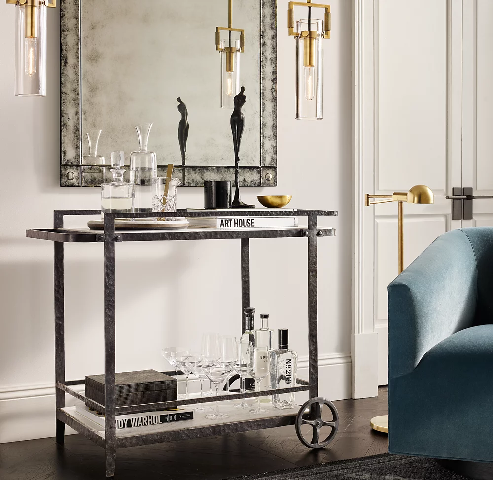 MACHINIST GLASS CYLINDER PENDANT - Image 4