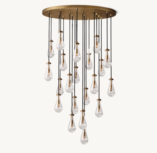 RAIN ROUND CHANDELIER 47