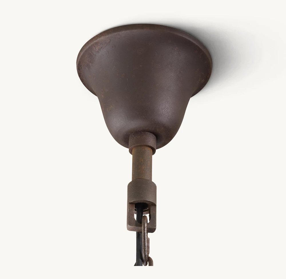 19TH C. ROCOCO IRON & CRYSTAL ROUND CHANDELIER 28