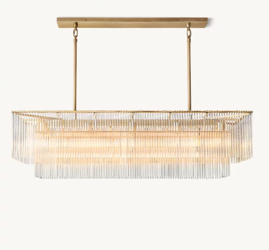 AMADEO RECTANGULAR CHANDELIER 54