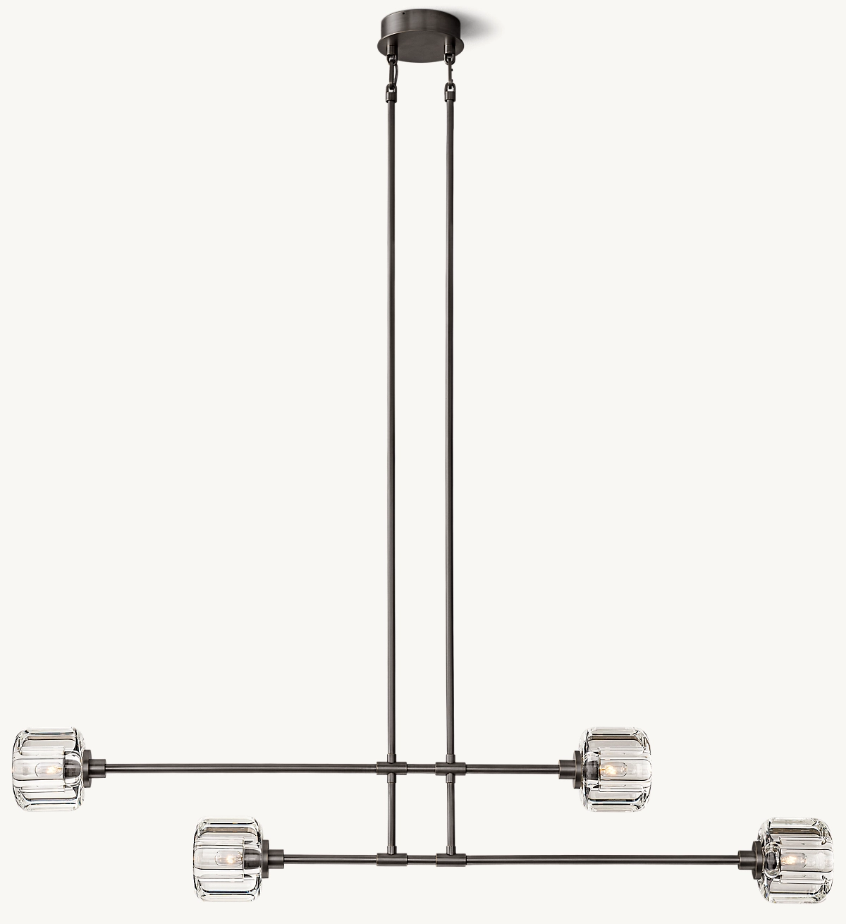 DEMARET MOBILE LINEAR CHANDELIER 54