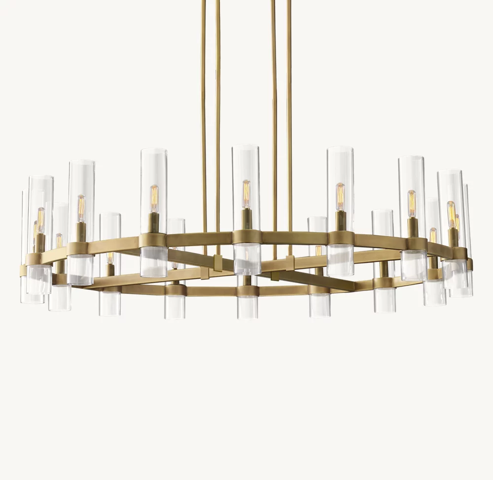 RAVELLE ROUND CHANDELIER 48