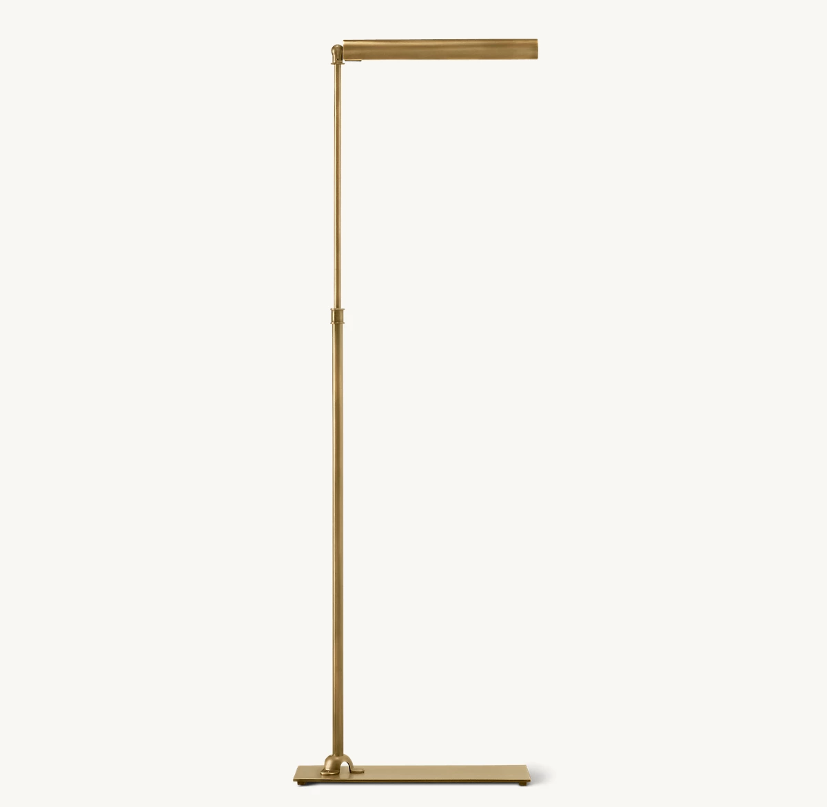 SLIMLINE TASK FLOOR LAMP - Lacquered Burnished Brass