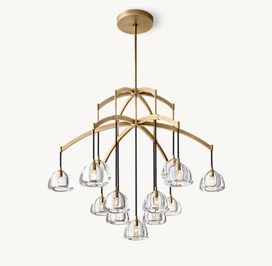 HEMISPHERE ROUND CHANDELIER 48