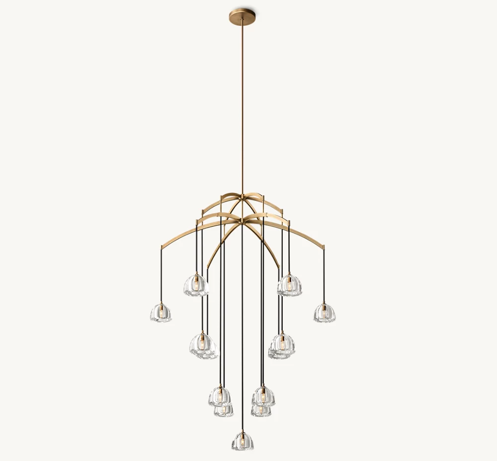 HEMISPHERE ROUND CHANDELIER 60