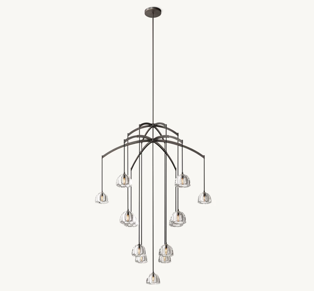 HEMISPHERE ROUND CHANDELIER 60