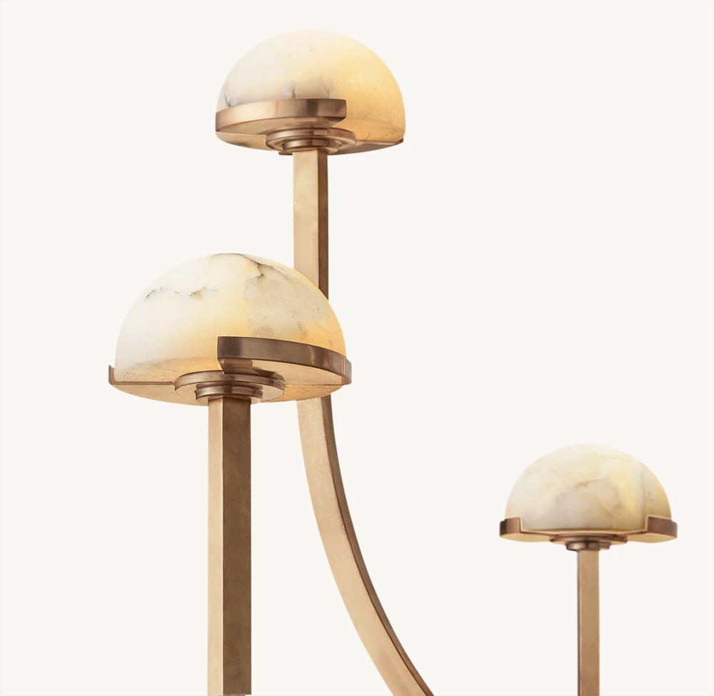 PEDRA ROUND CHANDELIER 24